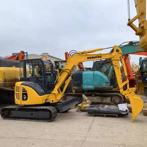 Mini-excavatrice Komatsu PC35MR d'occasion, 3,5 tonnes, à bras de rotation zéro, avec système hydraulique d'origine bien vérifié - Product Image 5