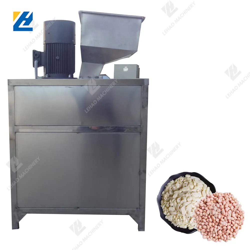 Machine de découpe de tranche d'amande d'arachide Offre Spéciale trancheuse de noisette de noisette camadamia
