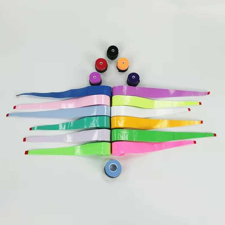 50-delige set tennisgreepband, talent grip, zeer gripvast, dikte 0,50-0,60 mm, overgrip voor squash badmintonrackets & voetballers, incl. zelfklevende afsluitband, anti-slip (zwart/wit