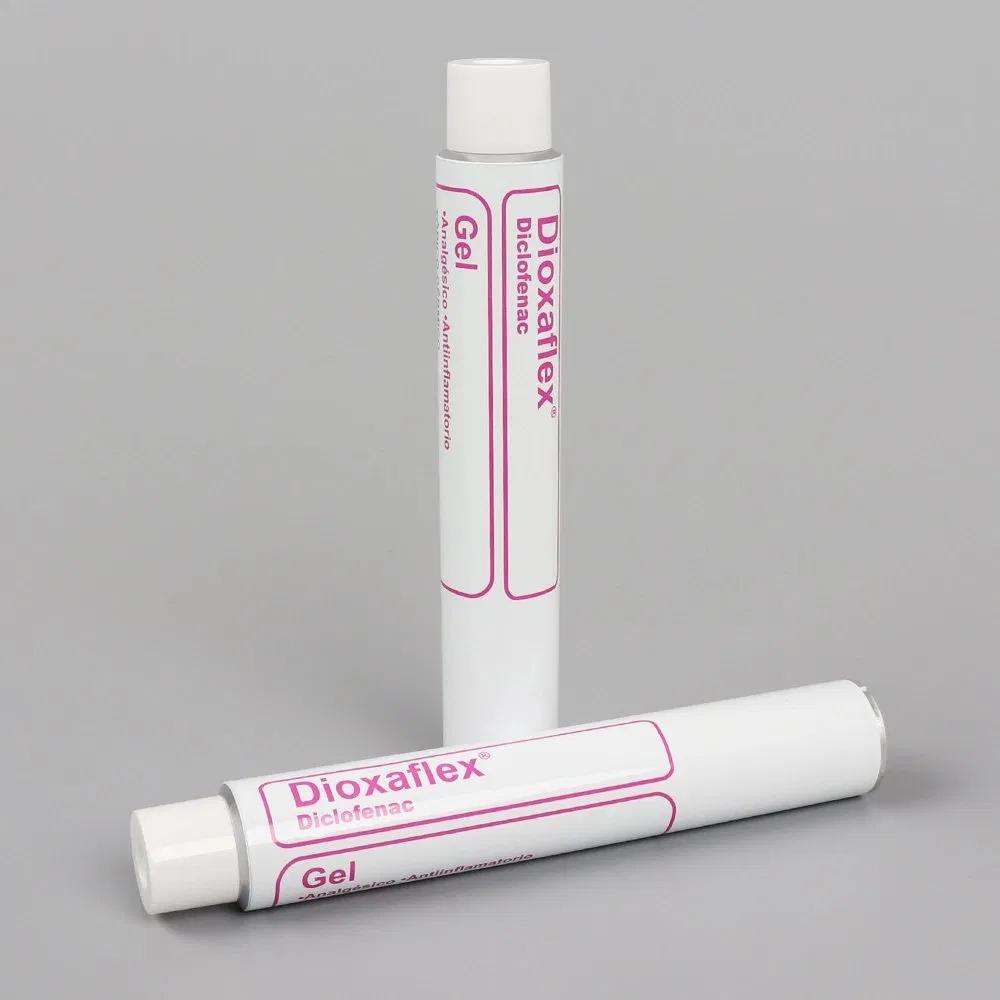 Pharmaceutical Aluminium Tube Anti-itch Cream Packaging 10g 15g 20g Ointments Medicine Collapsible Tubes