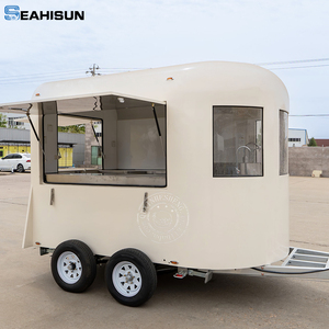 Thu nhỏ ngựa hộp carriag Trailer di động Thanh 4 NGỰA cổ ngỗng thực phẩm xe tải ngựa Trailer EU Stander - Product Image 5