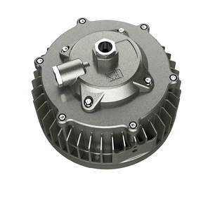Lumière LED ronde anti-explosion pour zones dangereuses avec garantie de 5 ans, corps en aluminium avec indice de protection IP66, certifiée ATEX - Product Image 6