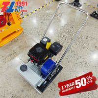 Top 3 : Compacteur de plaques de terre portable à moteur diesel 6,5 CV avec pompe à roulement, direct usine