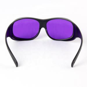 उच्च गुणवत्ता वाली डाई/पीली लेजर सुरक्षा गोगल्स 560-600nm d 6 + en207 लेजर सुरक्षा चश्मे 561nm 577nm: 5nm लेजर गोगल्स - Product Image 4