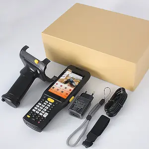 Inventory Cradle Pda Android 11 Device Healthcode Handheld Pda Barcode Scanner Long Range Uhf Rfid Reader For Mobile