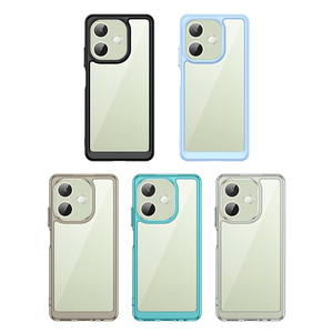 Per <span class=keywords><strong>Oppo</strong></span> A5 Pro custodia trasparente, Anti-graffio Slim Fit morbido Gel TPU ibrido duro acrilico Cover per cellulare antiurto per <span class=keywords><strong>OPPO</strong></span> A5 Pro - Product Image 1