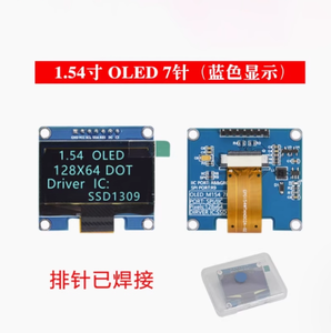 1.54-इंच वाला डिस्प्ले <span class=keywords><strong>Lcd</strong></span> मॉड्यूल 128*64 रिज़ॉल्यूशन spi/i2c इंटरफ़ेस Sd1309 ड्राइवर - Product Image 5