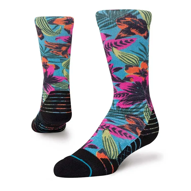 Chaussettes de basket-ball à sublimation, deuxième main, sport, elite, 13 15,