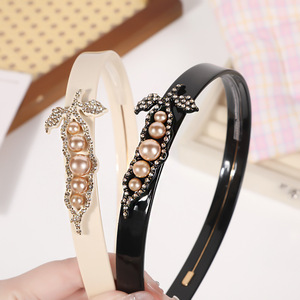 Kinling OEM Français Rétro Élégant Haute Qualité All-Match Acid New Pea Pods Bandeau pour les cheveux pour les femmes - Product Image 2