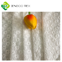 Tissu brodé délicat 100 % coton biologique écologique pour chemises de filles, motif magnifique, tissé extensible, idéal pour les maillots de bain