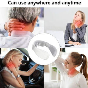 Masseur cervical électronique chauffant portable intelligent avec télécommande sans fil, logo personnalisé, vente en gros - Product Image 6