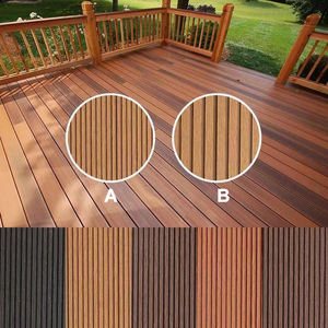 Tarima de Madera Compuesta para Exteriores SHENGCHENG, Resistente al Agua, para Terrazas y Patios, Baldosas de Madera Compuesta WPC con Aspecto Envejecido - Product Image 3