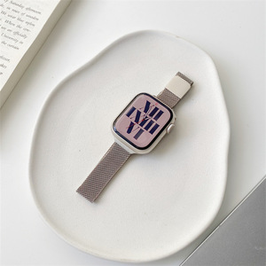 HuaMJ Cinturino per <span class=keywords><strong>Apple</strong></span> <span class=keywords><strong>Watch</strong></span> Starlight Ultra 2023, Popolare Nuovo Modello 38 40 41 42 44 45 49mm in <span class=keywords><strong>Acciaio</strong></span> Inossidabile - Product Image 4