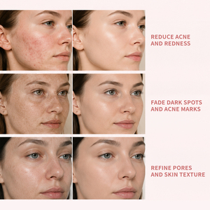 OEM Custom Pomegranate Niacinamide Serum Brightening Even Tone Fade Post Acne <strong>Marks</strong> Facial Care Serum - Product Image 4