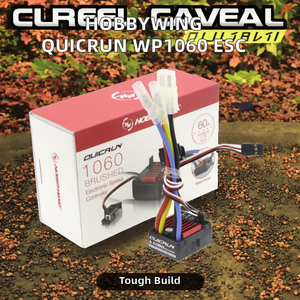 Hobbywing Quicrun Wp1060 60A Điện Tử Tốc Độ Điều Khiển 1/10 <span class=keywords><strong>RC</strong></span> Xe Xe Xe Crawler 540 550 Động Cơ Hb Trục Wltoys Cho Đồ Chơi Phong Cách - Product Image 2