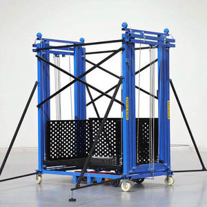 Elevador Elétrico Confiável que Combina Plataforma de Elevação Elétrica e Elevador de Andaime Elétrico Portátil para Construção - Product Image 1