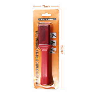 Cuchillo Pelacables aislado para electricista Cuchillo Pelacables manual Pelacables aislado - Product Image 5