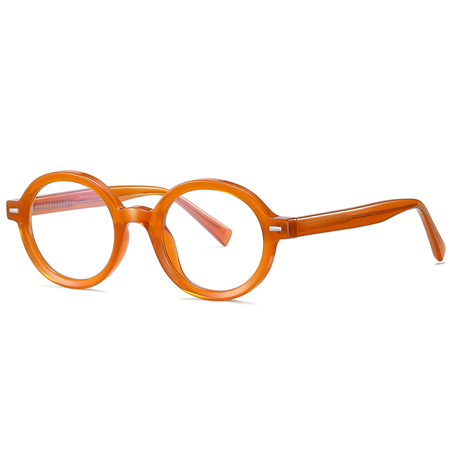 Anti Blue Ray Male Female Round Eyewear Glasses Frame Hot Sell Single Vision Optical Glasses