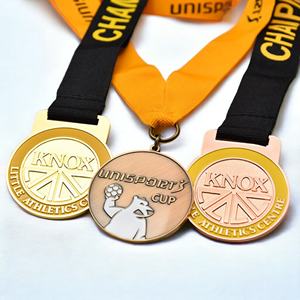 Medalla Deportiva Personalizada con Logotipo Metálico, Medalla de Maratón de Oro, Medalla Conmemorativa de Aleación de Zinc - Product Image 5