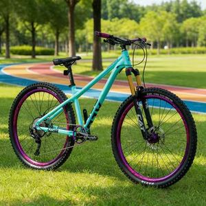 VTT MTBGO 26 pouces 21 vitesses de bonne qualité, 26/29 pouces, livraison gratuite, vélo de montagne Trek pour homme, idéal pour le dirt jump, les cascades et le downhill - Product Image 3