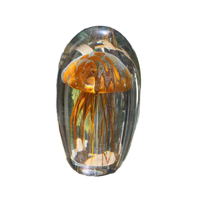 Personnalisable Méduse Cristal Intérieur Sculpture Diverses Formes Trophées Plaques Arts Artisanat Décoration Salons Cadeaux Amis