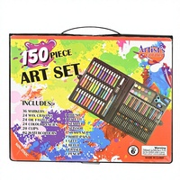 Ensemble de pinceaux en PVC de 150 pièces, stylos de coloriage, fournitures artistiques pour enfants, crayons de graffiti DIY, papeterie, cadeau, dessin, peinture