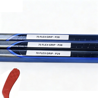 Bâton de hockey sur glace Low Kick en fibre de carbone ultralégère JR INT SR FLY, expédition sous 4 jours