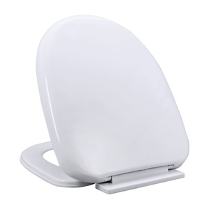 Siège de <span class=keywords><strong>toilette</strong></span> en plastique en forme de U de haute qualité à fermeture lente XJ-521, accessoire de salle de bain, couvercle de <span class=keywords><strong>toilette</strong></span> - Product Image 1