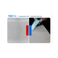 Revêtement Adhésif Transparent Étanche Effet Cristal – Protection Anti-Fuite Ultra-Résistante pour Carrelage de Salle de Bain et Zones Humides