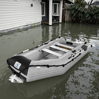 Bateau Gonflable Litong Personnalisable (Logo et Taille) pour Pêche en Mer