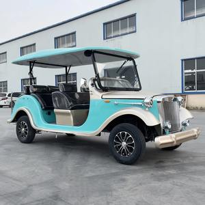 Vente en gros de voiturette électrique <span class=keywords><strong>4x4</strong></span> classique vintage, carrosserie rétro, support de golf, personnalisation, toit ouvert - Product Image 6