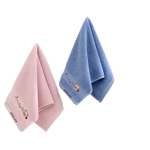 Jianmu Qingyue Serviette pour le visage pour enfants, 27x50 cm, en pur coton brodé, doux et absorbant, pour garçons et filles - Product Image 5