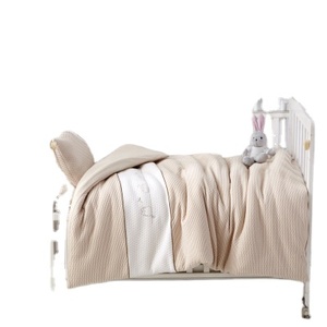 Baby Soft 100% Cotton Organic Muslin <strong>Wholesale</strong> Bedding Set Baby <strong>Cribs</strong> Sets - Product Image 4