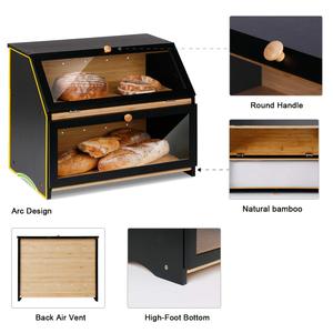 Caja <span class=keywords><strong>de</strong></span> <span class=keywords><strong>Pan</strong></span> Grande <span class=keywords><strong>de</strong></span> 2 Niveles para Encimera <span class=keywords><strong>de</strong></span> Cocina, Contenedor <span class=keywords><strong>de</strong></span> Almacenamiento <span class=keywords><strong>de</strong></span> <span class=keywords><strong>Pan</strong></span> <span class=keywords><strong>de</strong></span> Gran Capacidad <span class=keywords><strong>de</strong></span> Madera, Caja <span class=keywords><strong>de</strong></span> <span class=keywords><strong>Pan</strong></span> <span class=keywords><strong>de</strong></span> Bambú, Contenedor <span class=keywords><strong>de</strong></span> Almacenamiento <span class=keywords><strong>de</strong></span> <span class=keywords><strong>Pan</strong></span> para Cocina - Product Image 5
