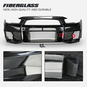 Lèvre de pare-chocs avant en FRP/fibre de carbone pour Mitsubishi Lancer <span class=keywords><strong>Evolution</strong></span> X (EVO 10) / Lancer EX 10e génération - Product Image 2