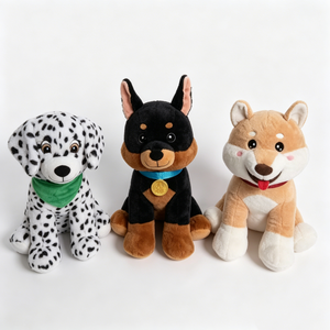 Mochila de Peluche Personalizada para Perros, Set de Peluches de Cachorros de Varias Razas con Relleno de Algodón PP, Unisex para Todas las Edades - Product Image 5