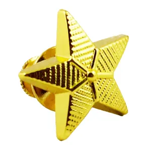 Designer Brooches Enamel Lapel Pin Brooch For Gift Personalised Metal Fashion Enamel Star Lapel Pin Alloy