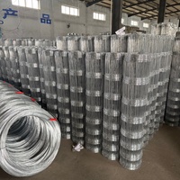 Malla de Alambre Galvanizado de Alta Resistencia para Cercas Agrícolas, con Orificios Cuadrados, Soldada, Cortada y Doblada, Panel de Cerca para Ganado, Caballos y Animales