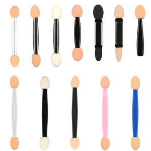 Fabricant chinois, vente en gros, <span class=keywords><strong>applicateur</strong></span> de <span class=keywords><strong>fard</strong></span> <span class=keywords><strong>à</strong></span> paupières jetable <span class=keywords><strong>à</strong></span> une extrémité, pas cher, avec embout en éponge blanche - Product Image 2