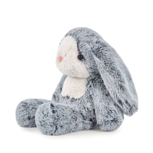 Venta caliente felpa orejas largas conejo relleno Animal durmiendo muñeca bebé niños regalo suave gris conejito con orejas largas juguete - Product Image 3