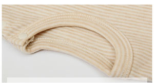 Mono de Algodón Orgánico para Bebé Unisex Personalizable al por Mayor, Mono de Manga Corta para Bebé - Product Image 5