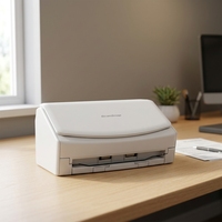 Scanner de documents recto-verso WiFi A4 IX1600 40ppm 80ipm CIS 600dpi USB 3.2 Blanc Bureau