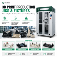Printer 3D FDM Format Besar Baru Sistem Servo Loop Tertutup Industri PLA Volume Cetak 600x600x1000mm Tempat Cetak Berpemanas Auto Leveling