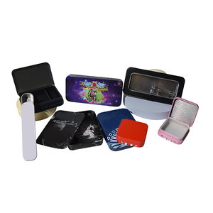Wholesale Custom <b>Metal</b> Tinplate Cr Small Tin <b>Box</b> for Candy Packaging Small <b>Metal</b> Tin Tobacco Gummies Packaging - Product Image 3