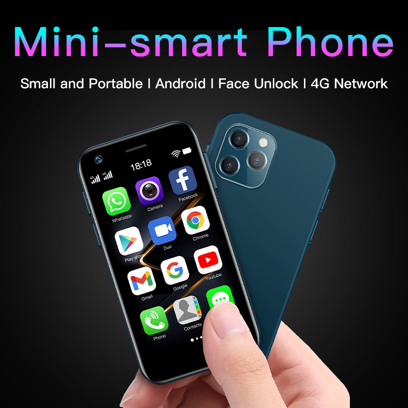 SOYES XS12 Mini Smartphone - Android 10, 3GB RAM, 64GB Storage
