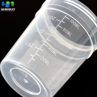 Hanheng, 5ml, 30ml, 40ml, 60ml, 100ml, 120ml, muestra de orina desechable, contenedor de orina, taburete, taza con graduación moldeada