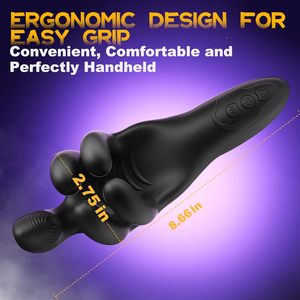Masturbatori con 10 Modalità di Compressione e 10 Modalità di Vibrazione, Potente Allenamento, Giocattoli per Adulti, Vibratore a Tentacolo per Pene, Giocattoli Sessuali per Uomini - Product Image 4