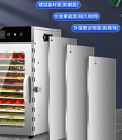 Industriële Fruit Dehydrator Groente Fruit Dehydrator Machine Commerciële Fruit Vleesdroger Dehydrator