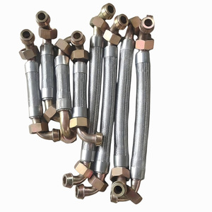 Ensemble de tuyaux en caoutchouc haute pression avec armature en fil d'acier, tube intérieur NBR, épaisseur de paroi 5,7 mm, pour systèmes hydrauliques d'excavatrices - Product Image 4