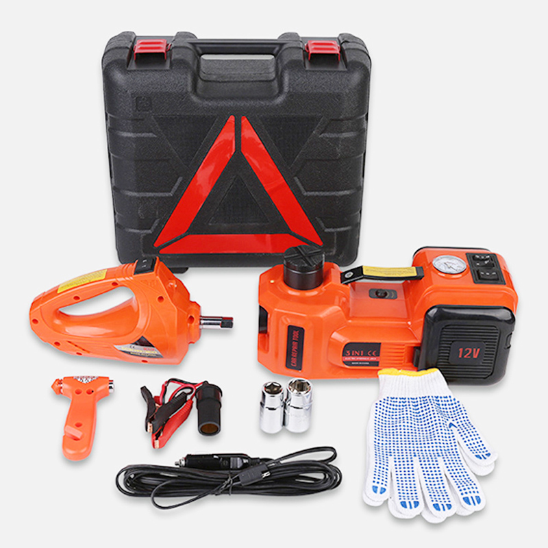 12 вольт 5 тонн Электрический высокий портативный кронштейн для ремонта автомобиля с электрическим ударным ключом